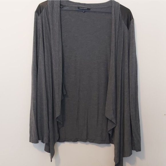 CHAUS SPORT | Women's Cardigan Sweater Grey Size Large - Picture 1 of 4